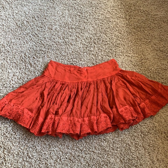 Rust colored skirt - Picture 3 of 5